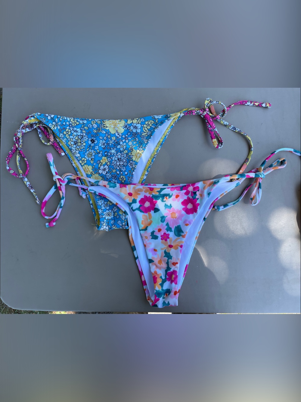 Floral Bikini Bottoms